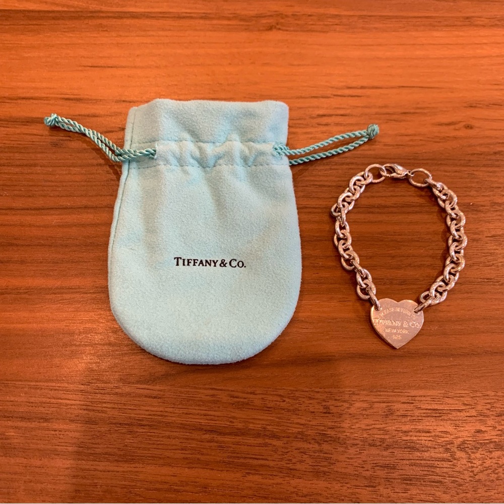 Tiffany & Co. Return to Tiffany Heart Tag Bracelet 7.5"